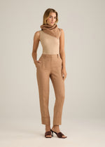 Viktoriya Suit Pant Burnt Toffee
