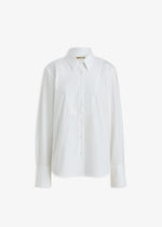 Theodore Tuxedo Shirt White