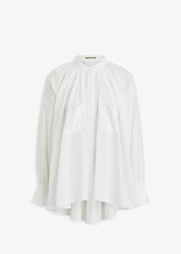 Athena Voile Shirt White
