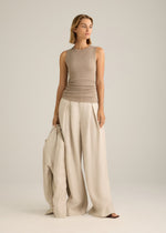 Basel Knit Tank Truffle