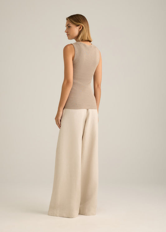 Basel Knit Tank Truffle