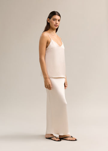 Gwynne V-Neck Cami Ecru