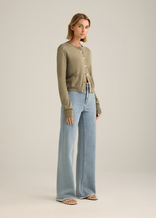Maison Cardigan Khaki