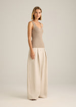 Basel V Neck Truffle