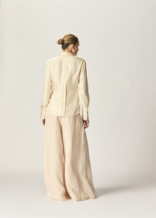 Tori Silk Shirt Cream