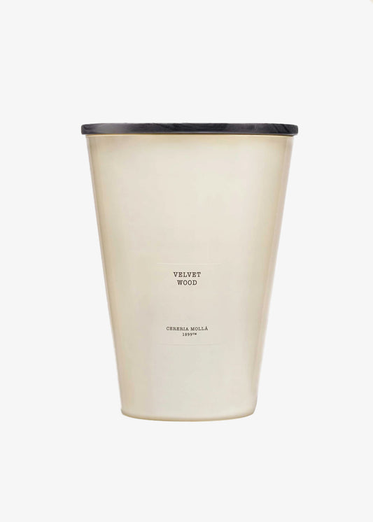 Cereria Mollá XXL Candle Velvet Wood 3.5KG