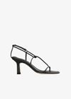 ESSEN Heeled Strappy Sandal Black