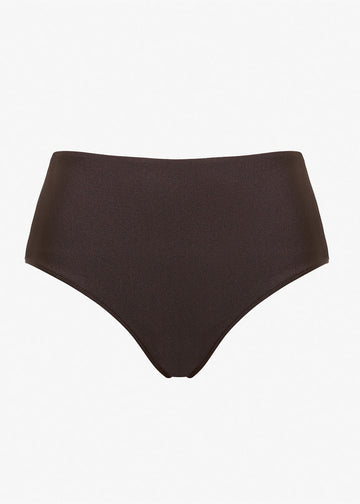 C Design High Waist Brief Seppia