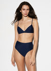 C Design High Waist Brief Navy