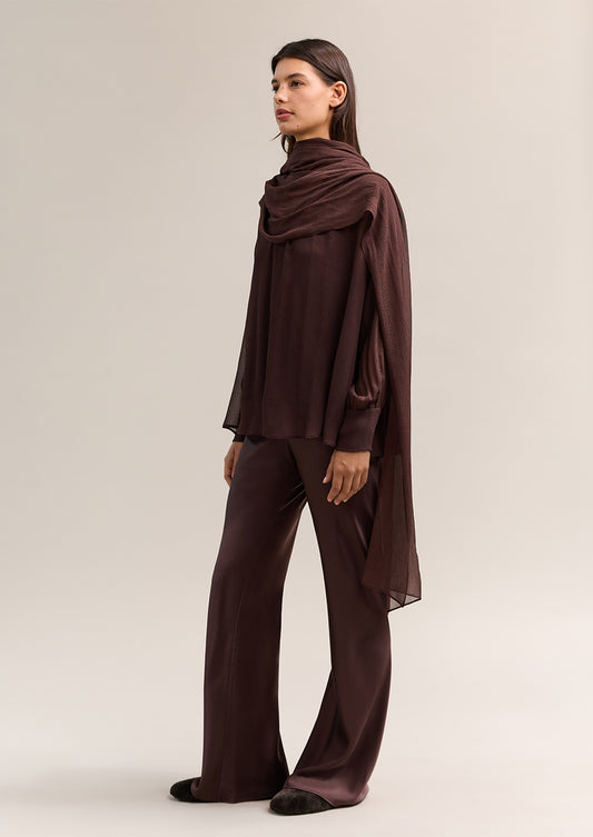 Chantelle Scarf Bitter Chocolate