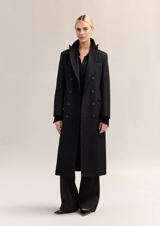 Milanese Coat Black
