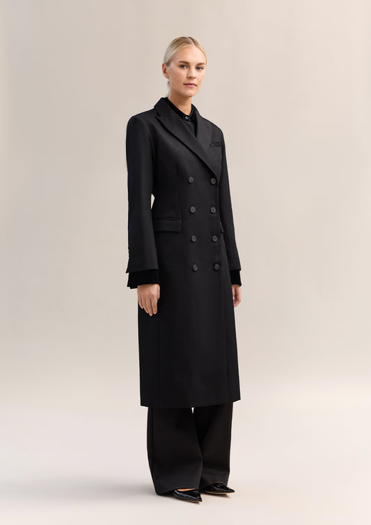 Milanese Coat Black
