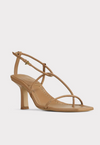 ESSEN Heeled Strappy Sandal Almond