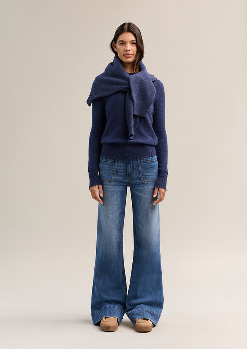 Gigi Jean Mid Blue