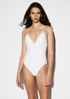 C Design Cross Maillot Ivory