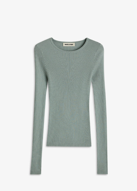 Basel Knit Top Seafoam