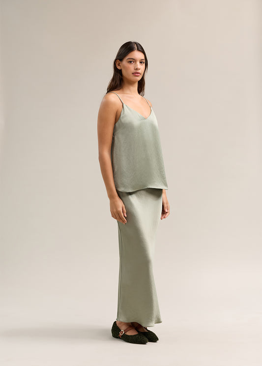 Gwynne V-Neck Cami Seafoam