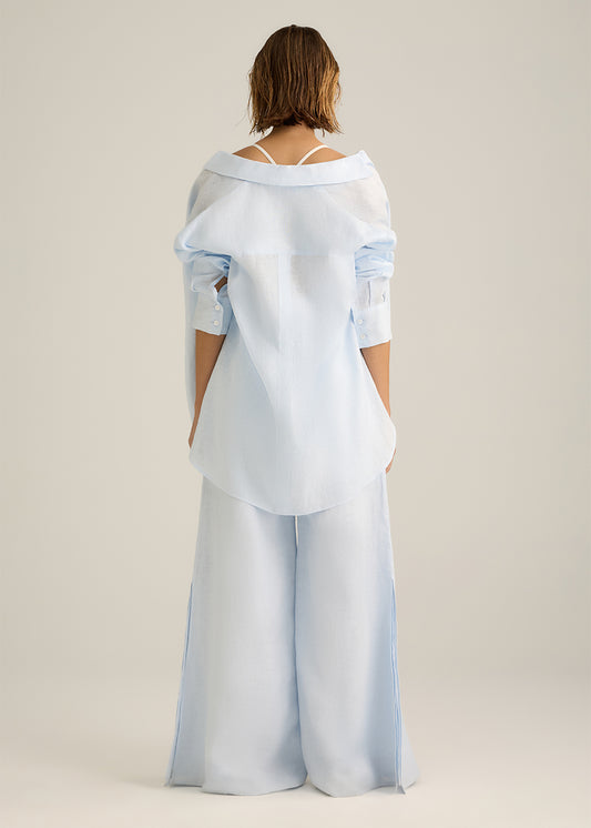 Soleil Shirt Pale Blue