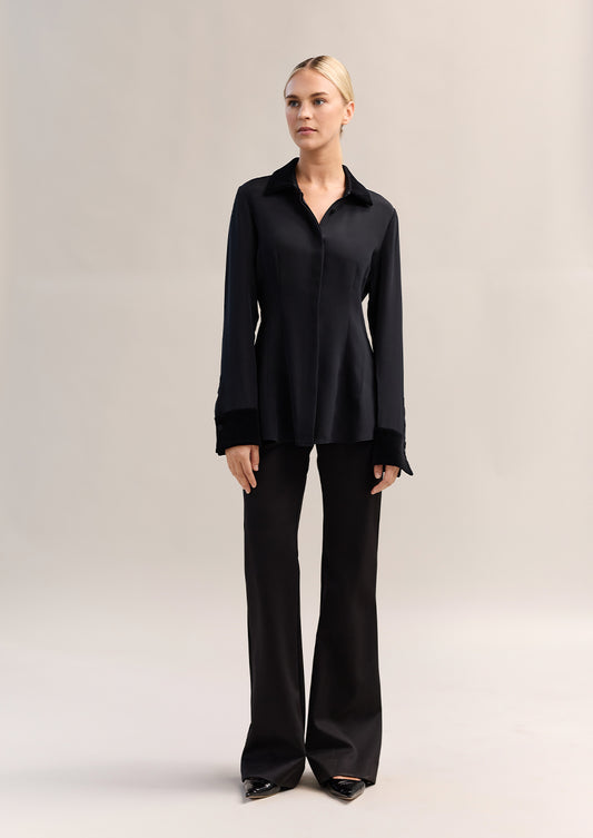 Fifi Lux Shirt Black