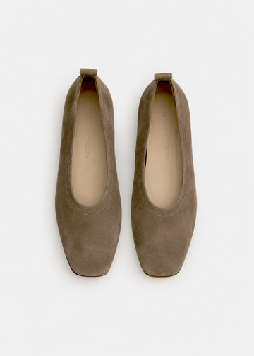ESSEN WS Suede Foundation Flat Nutmeg