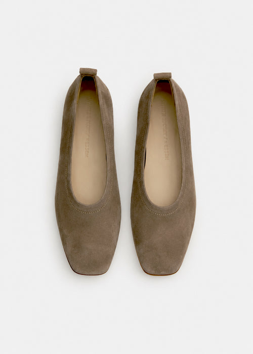 ESSEN WS Suede Foundation Flat Nutmeg