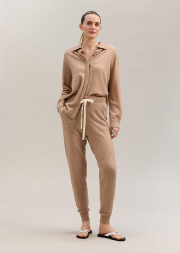Sidney Knitted Shirt Taffy