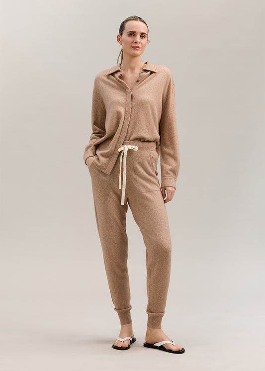 Sidney Knitted Shirt Taffy