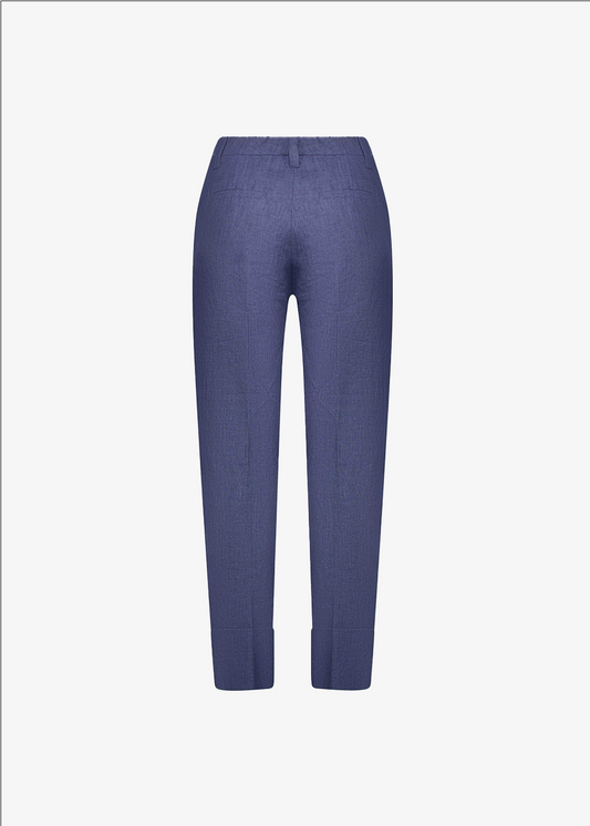 Viktoriya Suit Pant Z Navy Houndstooth