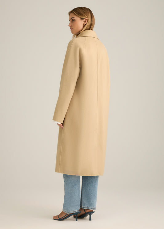 Faye DB Wool Coat Beige